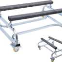 Jet Ski Dolly, 1300 LBS, Adjustable Bunks, 4 Brake Casters