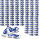 120 Pack White Erasers Bulk for Office, Office, Latex-Free Soft Erasers for Adult, Teachers as School Supplies