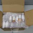 30Pcs 15ml Clear Vacuum Lotion Pump Bottles without Straw Empty Refillable Airless Cream Jars Mini Cosmetic Containers for Essense Foundation Gel Moisturiser,2 Pipettes,1 Funnel