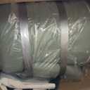 ZonLi Japanese Floor Mattress Futon Mattress King Size, Thicken Roll Up Tatami Mat 100% Cotton Washable Cover, Portable & Foldable Floor Bed for Sleeping, Dormitory, Adult Kids, Green (King (80"L x 76"W x 2.5"Th))