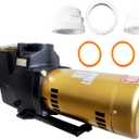 W3SP2610X152S 1.5HP 2-Speed 220V-230V Pool Pump Replacement for Hayward SP2610X152S Dual-Speed Inground Super Pool Pump Motor for In-Ground Swimming Pool and Spa