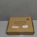 Flickering Flameless Candles with Remote Timer, 6pcs LED Battery Operated Candles with Embedded String Lights White, D3 H6