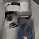 Braun Electric Series 3 Razor with Precision Trimmer, Rechargeable, Wet & Dry Foil Shaver for Men, Blue/Black, 4 Piece