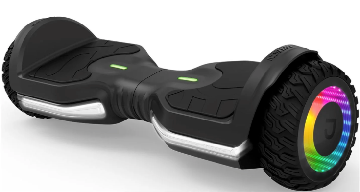 Jetson Self Balancing Hoverboard with Built in Bluetooth Speaker | Includes All Terrain Tires | LED Lights
