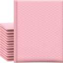 UCGOU Bubble Mailers 7.25x12 Inch Light Pink 25 Pack Poly Padded Envelopes Small Business Opaque Packaging Postal Self Seal Waterproof Boutique Bulk Mail Shipping Bags for Jewelry Makeup Supplies #1