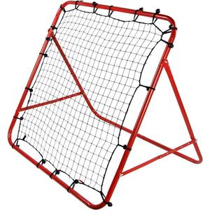 Football Rebound Net 39 x 40 Inches Soccer Rebounder Football Training Net Soccer Trainer Throwing for Kids and Teenagers - Perfect for Backyard Soccer Practice-Black
