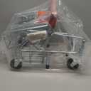 Melissa & Doug Toy Shopping Cart, Grocery Store Pretend Play Toys with Sturdy Metal Frame & Working Wheels, Toddler Shopping Cart, Preschool Learning Toys for Girls & Boys 3+