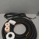 Barton 14.76Ft. Mini Split Installation Kit Line 1/4" & 3/8" Insulated Coil Copper Pipes Air Conditioner HVAC & Heating, With Cable Wire Included