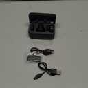 Mini Microphone for iPhone: 2PCS Wireless Lavalier Microphone for Android - Noise Canceling Magnetic Clip Lapel Mic - Vlogging & Pro Video Recording for Content Creators (Black)