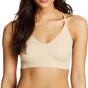 Maidenform womens Pure Comfort V-neck Pullover Lace Back Dm7679 Bra, Latte Lift, Small US