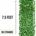 270 Feet 36 Pack Fake Vines for Room Decor, Artificial Ivy Greenery Garland Vine Leaves, for Bedroom, Garden Wall, Indoor Outdoor