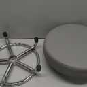 Rolling Stool with Wheels,360 Swivel Tattoo Chair,Adjustable Heavy Duty Office Stool for Guitar Tattoo Shop Kitchen Beauty Hair Salon Spa Lab MedicalGray (Grey)