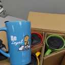 Peanuts Snoopy Gentle Reminders 18oz Travel Cup w/Lid, Stoneware, 4-Pack, Assorted Colors