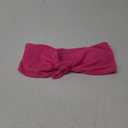 MakeMeChic Women's Bandeau Bikini Top Knot Front Strapless Swimsuit Bathing Tops Hot Pink Large