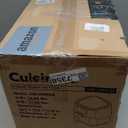 Cuisinart Air Fryer, 6-Quart Basket Large Fryer with 5 Cooking Functions to Roast, Bake, Broil, Air Fry and Keep Warm, 5 Airfryer Presets, Dishwasher-Safe Parts, AIR-200NAS, Stainless Steel & Black (6 Qt. Window)