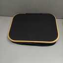 QUALIAZERO 87L Laundry Hamper with Lid  Single Section Bamboo Frame Hamper with Removable Inner Bag & Pull-Tab Cover, Slim Design for Bedroom, Bathroom, or Laundry Room (ONYX BLACK, SINGLE)