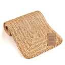 DineNest Handcrafted Braided Jute Table Runner 13x36 Inch - Handwoven Rustic Vintage Table Decor, Non-Slip Heat Resistant for Dining, Coffee, or Entryway Tables - Farmhouse 100% Jute Table Runner