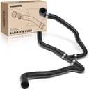 A-Premium Thermostat Housing Inlet Radiator Coolant Hose Compatible with BMW E60 525i, 525xi, 528i, 528i xDrive, 530i, 530xi, 2.5L 3.0L, Engine Oil Cooler Hose Pipe, Replace# 11537522999