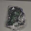 Windy City Novelties 4 Pack LED Light Up Christmas Bulb Necklace with 6 Dynamic Light Modes  Flashing Holiday Accessory for Parties, Parades & Festive Events