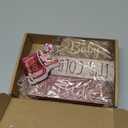 4 Pcs Christmas Table Decor Wooden Hot Cocoa Decoration Christmas Centerpiece Winter Tiered Tray Decor Decorative Red Hot Cocoa Block Signs Gift Farmhouse Xmas Decoration for Home Kitchen