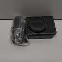 Rieibi G7 X G7X II G7X III Case, Vintage Leather Camera Case for Canon PowerShot G7X / G7X Mark II / G7X Mark III DSLR Camera, Protective Case with Strap (Black)