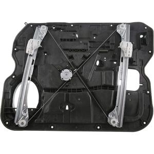 A-Premium Power Window Regulator with Motor Front Driver Side Compatible with Ram 1500 2011-2012 & Dodge Ram 1500/Ram 2500 2009-2010, fits for Crew/Extended Cab Pickup 4-Door Only, Replace#68044849AB