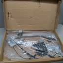 Obaee Front Side Power Window Regulator & Motor Assembly Compatible with Ford F-150 2004-2008 (Extended Cab Only) (Front Left Driver Side)