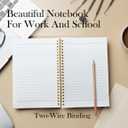 Greyhound Gifts Spiral Notebook, Dog Gifts for Women Journaling Notebooks, It's Not Dog Hair It's Greyhound Glitter College Ruled Spiral Notebook for School Office Supplies, 5.5x8.3 Inches