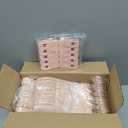 14 Inch Velvet Kids Hangers - 50 Pack Durable & Non-Slip Closet Organizers for Big Kids & School-Age Children, 0.2" Ultra Slim Space-Saving Design with 10 Clips Hanger - Pink