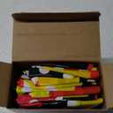 Leyndo 12 Pack Themed Beach Ball for Kids 7.87" Bulk for Summer Pool and Beach Game Gifts and Birthday Party Supplies and End of The Year Class Party Decorations Favor (Red, Black)