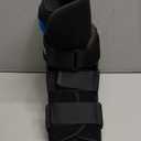 United Ortho USA14115 Short Air Cam Walker Fracture Boot, Medium, Black