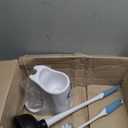 Toilet Plunger and Brush Combo Set - Powerful Suction Cup Plunger Easily unclogs blockages; Soft-bristled Brush Cleans Toilet Rims and crevices | Suitable for Home, Apartment, and RV bathrooms