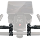 Handlebar Extender for Peloton Indoor Exercise Bikes, 1 Pair of Ultimate Handlebar Extension of Peloton Accessories (Bull-horn (with Black Tapes))