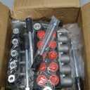 ALL-CARB 5 Spool 11GPM Hydraulic Directional Control Valve Hydraulic Valve Double Acting Valve 3625PSI SAE Ports for Small Tractors Tractors Loaders Log Splitters