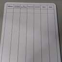 Math Manipulatives White Board for Students - Small White Board Dry Erase - Ideal for Classroom and Home Use - Long Division Double-Sided Dry Erase Board - 9x12 Inches