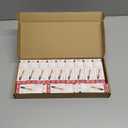 12 Pack Filament E12 Candelabra LED Christmas Light Bulbs 4W 40 Watt Equivalent E12 Candelabra Base Chandelier Bulbs Vintage Halloween Light Bulbs for Party Decoration, Porch, Christmas (Red, Green)