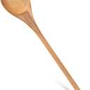Wooden Spoons for Cooking, MZROO Wooden Spoon 12.5 Inch Long Handle Wooden Cooking Spoon Mixing spoons Tasting Spoons for Nonstick Cookware