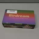 Birdream Window Hummingbird Feeders, Cake Design Hummingbird Feeder for Window with 9 Feeding Ports & Brush 9oz, Attracting Ruby Throated Anna Rufous - Orange (1 Pack)