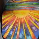 Colorful Sun In Horizon Car Seat Cushions, 6 Pieces, 17.3 X 13 in