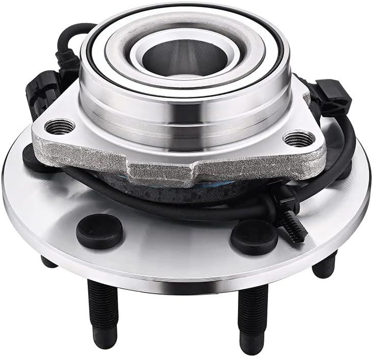 4WD Front Wheel Hub and Bearing Assembly 515036 Compatible for Chevy Silverado, Tahoe, Avalanche, Suburban, Express 1500, GMC Sierra, Yukon, Savana, Cadillac Escalade ESV EXT w/ABS (1)
