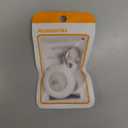 for Apple AirTag 2nd & 1st Gen, Waterproof Case for AirTag Holder Keychain,GPS Tracker Cover for Dog,Car Key,Luggage-C2-White