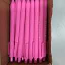 ADXCO 60 Pieces Baby Shower Pens It's a Girl 1.0 mm Ballpoint Pen with Black Ink Retractable Writing Pens for Guests Friends Baby Shower Gender Reveal Party Favors Office School Student Writing, Pink