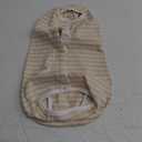 Dog Diapers Period Suit for Female Dog Sanitary Panties in Heat Male Doggy Diapers Cover Dog Onesie to Keep Diaper On Fit for Small Medium Dogs Yellow Stripe/Medium (M(Back girth:11.0",Chest girth:16.5"))