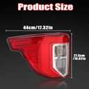 Tail Light Rear Brake Lamp For Ford Explorer 2020 2021 2022 2023 Replaces LB5Z13405F FO2800275 (Left Driver Side)
