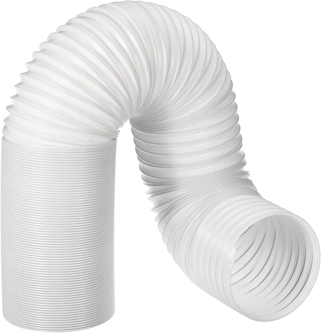 MECCANIXITY Air Conditioner Hose, 5.9 Inch Diameter 118 Inch Length Anti-Clockwise Thread AC Vent Exhaust Tube for Room Portable Air Conditioners