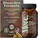 More. Longevity & Wellbeing Premium Calcium Supplement - Bone Strength Supplements with Magnesium, Vitamin D3 + K2 & Zinc for Bone Health Support - 4 Capsule Daily - Easy to Swallow - 120 Capsules, EXP: 07.2027