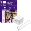 PHILIPS AC GAN CHARGING KIT 1 USB-A 1 US