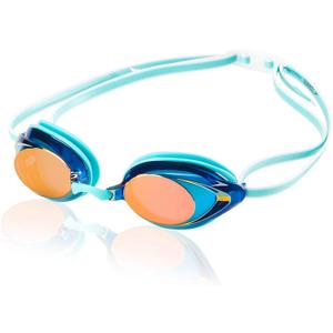 Speedo Women's Swim Goggles Mirrored Vanquisher 2.0 (Aqua)