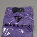 M MAELREG Golf Vests For Men Dry Fit Lightweight Moisture Wicking Performance Sports Breathable Golf 1/4 Zip Pullover Men (Large, Lavender)