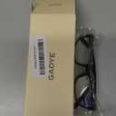 Gaoye 0.0 Professional Men Reading Glasses for All Day - Computer Readers with Blue Light Protection - Value Pack (B1-5 Pack Light Black)